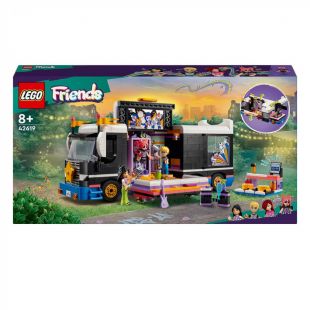 Конструктор LEGO Friends Автобус для музыкального тура поп-звезды (42619)