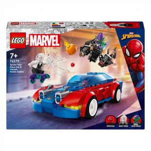 Конструктор LEGO Super Heroes Автомобиль для гонок Человека-Паука и Зеленый Гоблин с ядом Венома (76279)