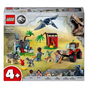 Конструктор LEGO Jurassic World Центр порятунку малюків динозаврів (76963)