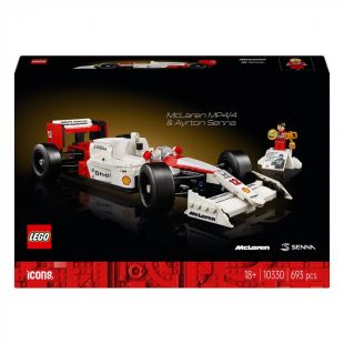 Конструктор LEGO Icons McLaren MP4/4 и Айртон Сенна (10330)