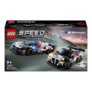 Конструктор LEGO Speed Champions Автомобілі для перегонів BMW M4 GT3 і BMW M Hybrid V8 (76922)