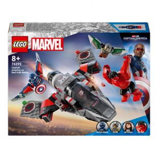 Конструктор LEGO Super Heroes Капитан Америка против Красного Халка (76292)