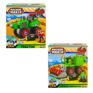 Набор игрушечный Machine Maker Farm Vehicles в ассорт. (40070)