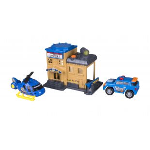 Набор игрушечный Road Rippers Mini City Playsets Police Depot (20551)