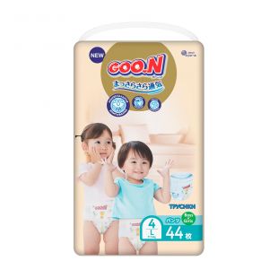 Трусики-подгузники Goo.N Premium Soft для детей L, 9-14 кг, 44 шт. (863228)