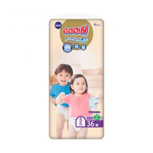 Трусики-підгузки Goo.N Premium Soft для дітей 5(XL), 12-17 кг, 36 шт. (863229)