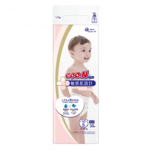 Підгузки Goo.N Plus для дітей XL, 12-20 кг, 38 шт. (21000630)