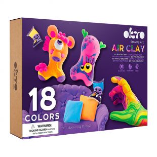 Набор для творчества ОКТО Air clay (70151)