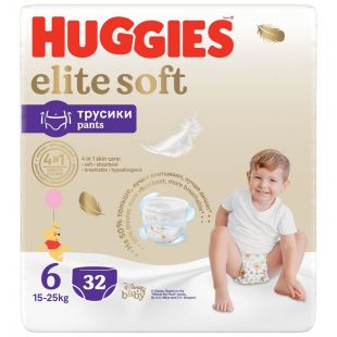 Підгузки Huggies Extra Care 6, 15-25 кг, 30 шт. (2659741)