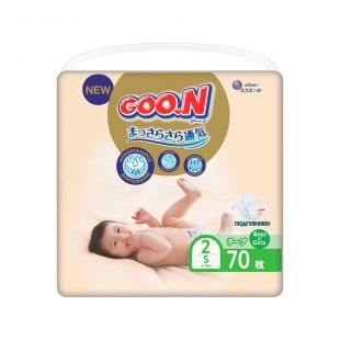 Подгузники Goo.N Premium Soft для детей S, 4-8 кг, 70 шт. (863223)