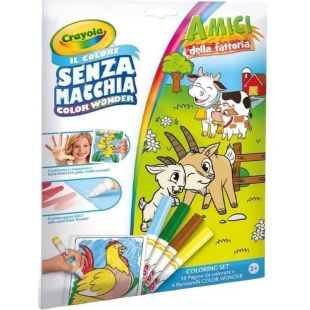 Розмальовка Crayola Color Wonder Тварини (75-2817)