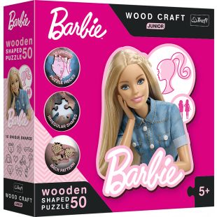 Пазлы деревянные Trefl Barbie 50 дет. (20201)