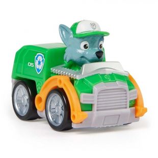 Фігурка Paw Patrol міні рятівний автомобіль з водієм Роккі (SM17791/4969)