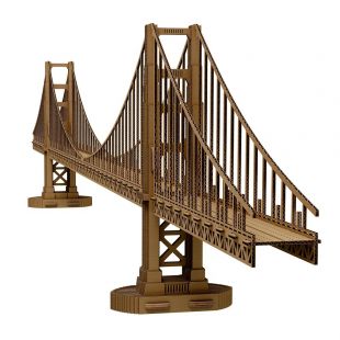 Картонный 3D пазл Cartonic Golden Gate Bridge (CARTGGB)