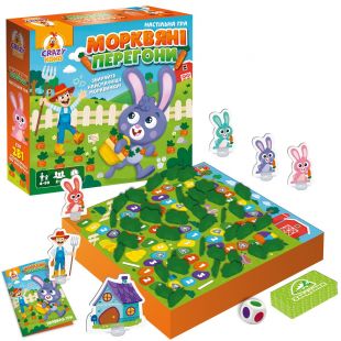 Игра настольная Vladi Toys Морковные гонки (VT8055-33)