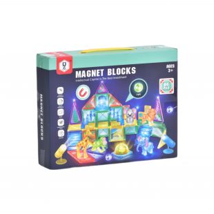 Конструктор магнитный MAGNET BLOCKS дикие животные (HD127A-1)