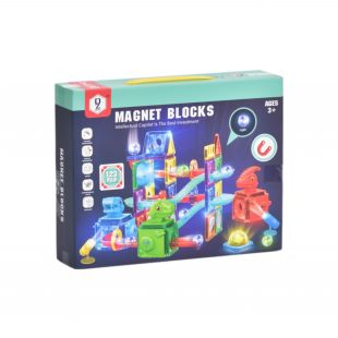 Конструктор магнитный MAGNET BLOCKS динопарк (HD128A-1)