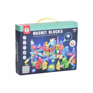 Конструктор магнитный MAGNET BLOCKS динопарк (HD129A-1)