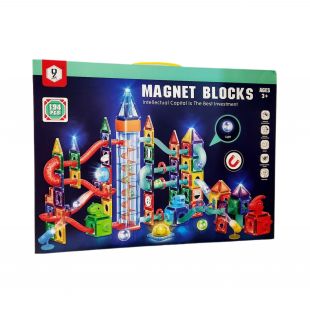 Конструктор магнитный MAGNET BLOCKS лабиринт с лифтом (HD132A-1)