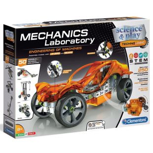 Конструктор Clementoni Engineering of Machines 50в1 (75025)