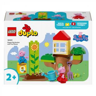 Конструктор LEGO Duplo Сад и домик на дереве Пеппы (10431)