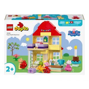 Конструктор LEGO Duplo Святковий будинок Пеппи (10433)