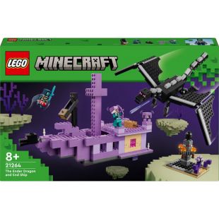 Конструктор LEGO Minecraft Дракон Энду и Корабль Края (21264)