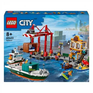 Конструктор LEGO City Морская гавань с грузовым судном (60422)