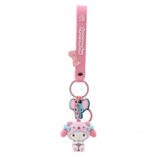 Брелок Hello Kitty Май Мелоди с животным (11541)