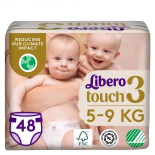 Подгузник детский Libero Touch 3, 48 шт. (79006)