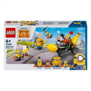 Конструктор LEGO Despicable Me Посіпаки й банановий автомобіль (75580)