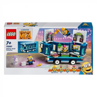 Конструктор LEGO Despicable Me Музичний автобус для вечірок Посіпак (75581)