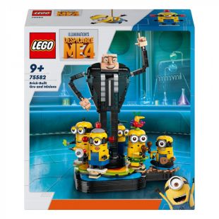 Конструктор LEGO Despicable Me Ґру й посіпаки з кубиків (75582)