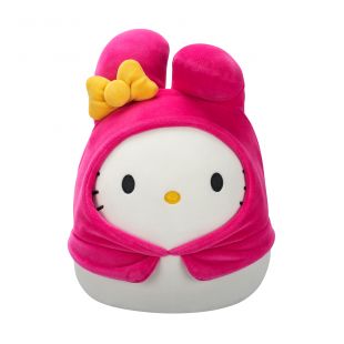 Мягкая игрушка Squishmallows Хелоу Китти в образе Моя Мелоди (SQSN00390)