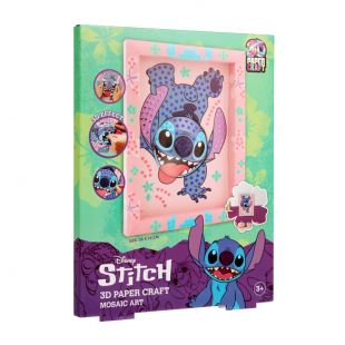 Мозаика 3D Disney STITCH в рамке (ST24334)