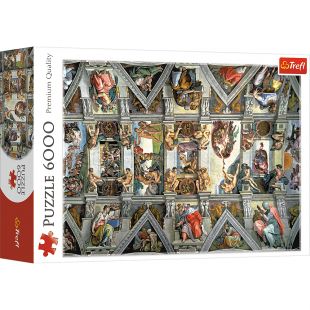 Пазли Trefl Sistine Chapel ceiling 6000 дет. (65000)