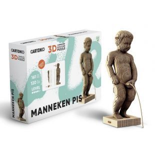 Картонный 3D пазл Cartonic MANNEKEN PIS (4820191134263)