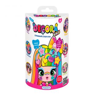 Игровой набор с куклой Decora Разноцветный сюрприз (D1000)