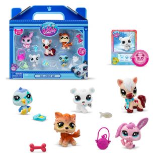 Игровой набор Littlest Pet Shop Зимние приключения (00573)