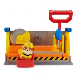 Игровой набор Rubble&Crew Мастерская Кремеза с кинетическим песком (SM28511/6067082)