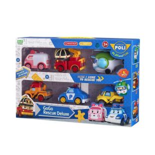 Игровой набор Robocar Poli GoGo Спасатели делюкс (ZR-914)