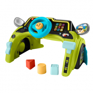 Интерактивный руль Fisher-Price Маленький водитель (HTW88)