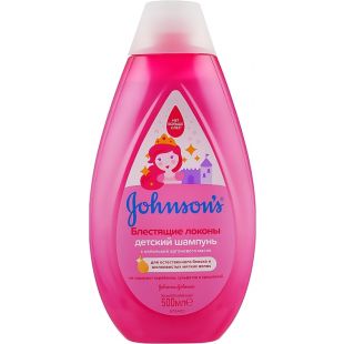 Дитячий шампунь для волосся Johnson&Johnson Блискучі локони (3574669907293)