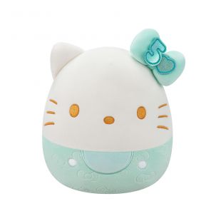 Мягкая игрушка Squishmallows Хелоу Китти в изумрудном 20 см (SQSN00498)