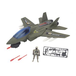 Игровой набор Chap Mei Солдаты Air Hawk Attack Plane Штурмовик (545160)