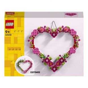 Конструктор LEGO Узор в виде сердца (40638)