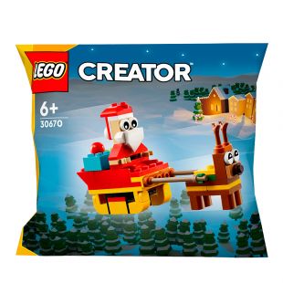 Конструктор LEGO Creator Поїздка на санчатах Санти (30670)