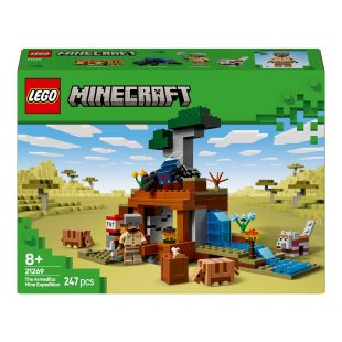 Конструктор LEGO Minecraft Шахтна експедиція «Броненосець» (21269)