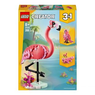 Конструктор LEGO Creator Дикое животное: розовый фламинго (31170)