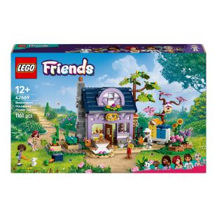 Конструктор LEGO Friends Будиночок і квітник бджолярів (42669)